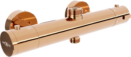 Mexen Kai Thermostatic Shower Mixer, Rose Gold - 77150-60