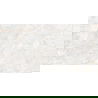 Mexen Rubble Bianco muestra de gres esmaltado rect. G1, azulejo para suelo y pared, carving - TL401-00-S
