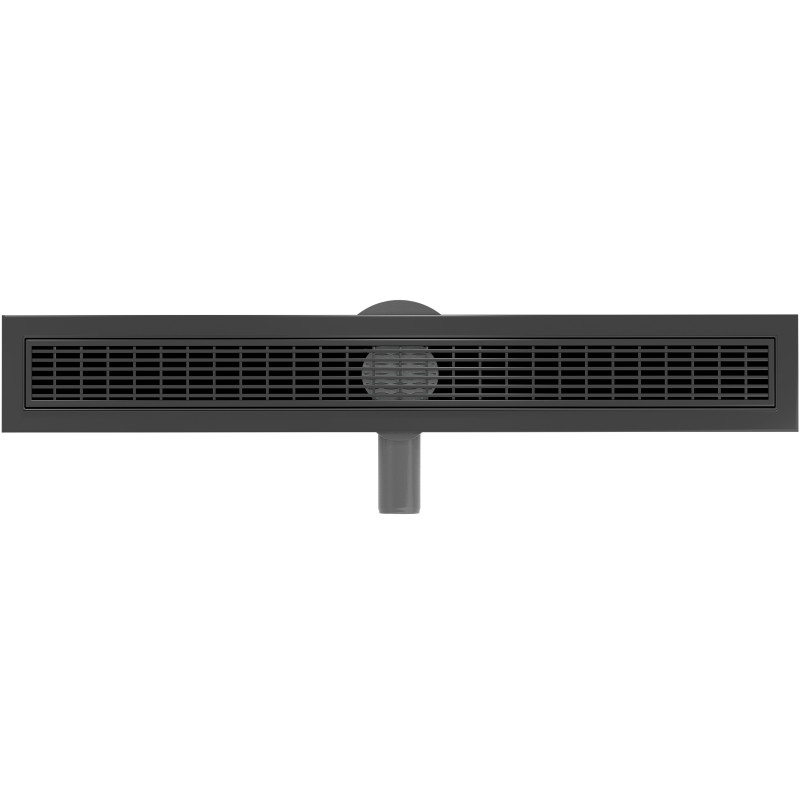 Mexen Flat 360° M33 caniveau linéaire rotatif 70 cm, noir - 1733070-40