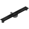 Mexen Flat 360° M33 siphon linéaire rotatif 70 cm, noir - 1733070-40