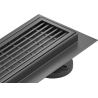 Mexen Flat 360° M33 Rotating Linear Drain 80 cm, Black - 1733080-40