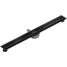 Mexen Flat 360° M33 draaibare lineaire afvoer 80 cm, zwart - 1733080-40