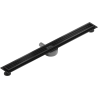 Mexen Flat 360° M33 Rotating Linear Drain 80 cm, Black - 1733080-40