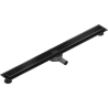 Mexen Flat 360° M33 draaibare lineaire afvoer 80 cm, zwart - 1733080-40