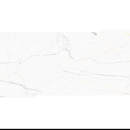 Mexen Dicta Échantillon de grès cérame émaillé rectifié blanc. G1, carreau sol-mur, carving - TL408-02-S