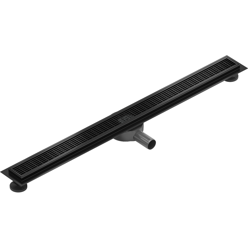 Mexen Flat 360° M33 ralo linear rotativo 90 cm, preto - 1733090-40