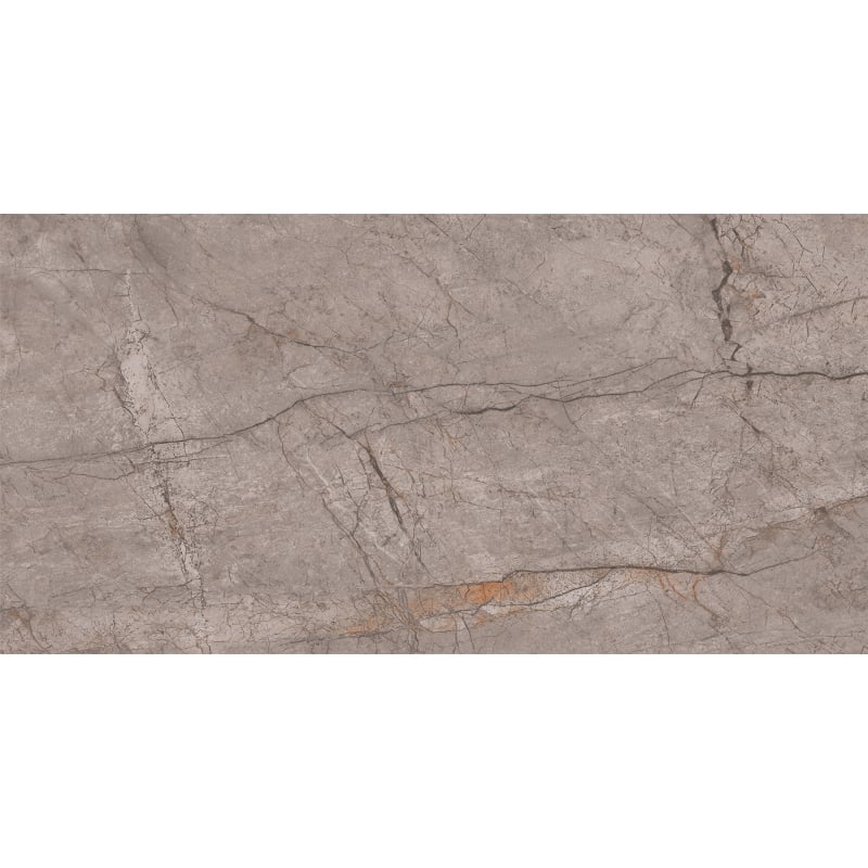 Mexen Leeds Choco glazed rectified porcelain stoneware sample G1, floor-wall tile, carving - TL410-01-S