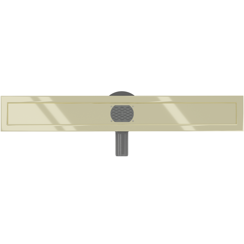 Mexen Flat 360° corps de drain linéaire rotatif 50 cm, doré - 1540050