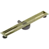 Mexen Flat 360° corps pour drain linéaire rotatif 60 cm, doré - 1540060