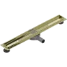 Mexen Flat 360° corps pour drain linéaire rotatif 60 cm, doré - 1540060