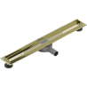 Mexen Flat 360° Gehäuse für Drehbarer Linienablauf 60 cm, Gold - 1540060