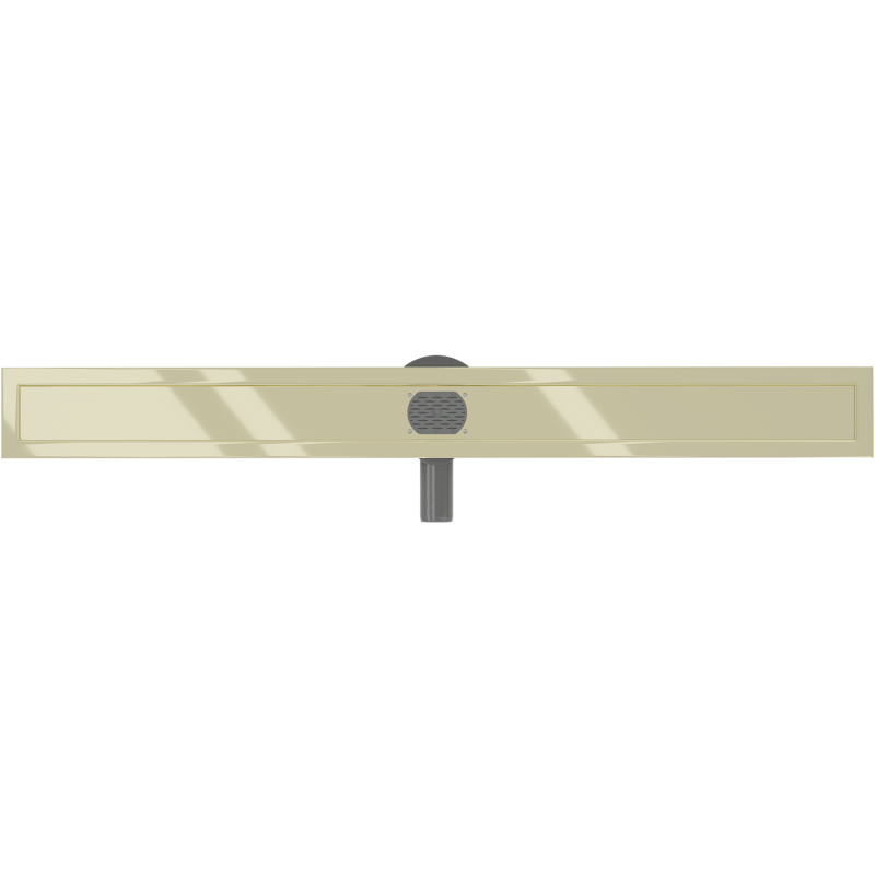 Mexen Flat 360° corpo per scarico lineare girevole 80 cm, oro - 1540080