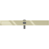 Mexen Flat 360° rotary linear drain body 100 cm, gold - 1540100