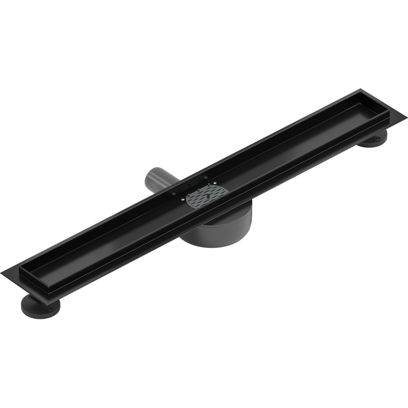 Mexen Flat 360° korpus do odpływu liniowego obrotowy 50 cm, czarny - 1740050