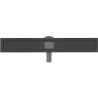 Mexen Flat 360° behuizing voor draaibare lijnafvoer 60 cm, zwart - 1740060