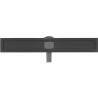 Mexen Flat 360° Gehäuse für Linienablauf 70 cm, schwarz - 1740070