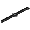 Mexen Flat 360° rotating linear drain body 80 cm, black - 1740080