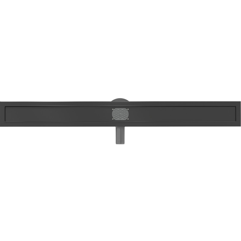 Mexen Flat 360° pöörlev sirge äravoolukere 90 cm, must - 1740090