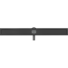 Mexen Flat 360° pöörlev sirge äravoolukere 90 cm, must - 1740090