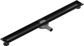 Mexen Flat 360° corpo para escoamento linear rotativo 90 cm, preto - 1740090