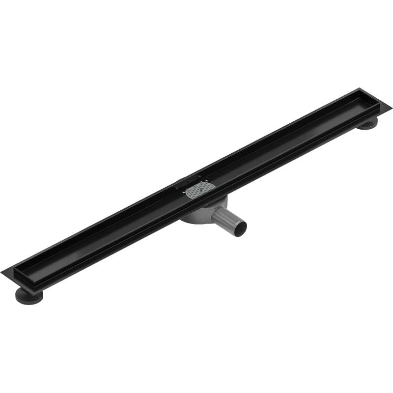Mexen Flat 360° Gehäuse für drehbaren Linienabfluss 100 cm, schwarz - 1740100
