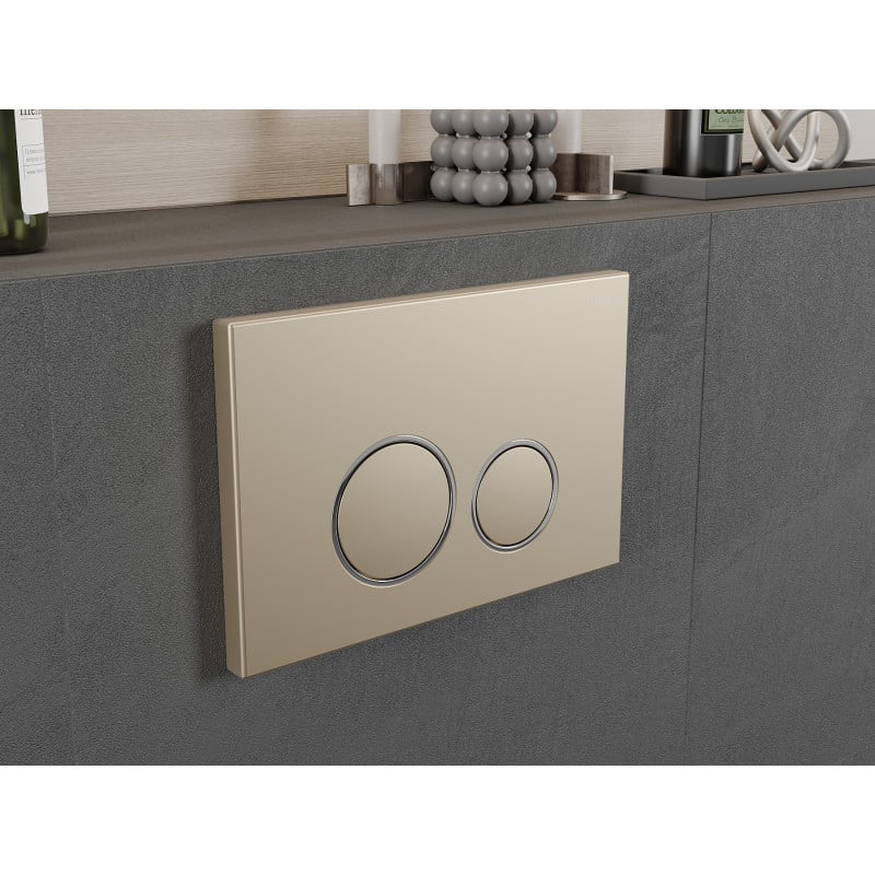 Mexen Fenix 05  bouton de chasse, or champagne - 600504