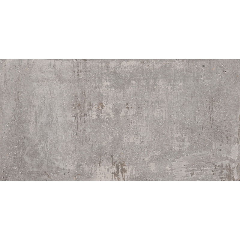 Mexen Cemento Grigio vzorec glaziranega rektificiranega gres porcelana G1, talna-stenska ploščica, carving - TL425-01-S