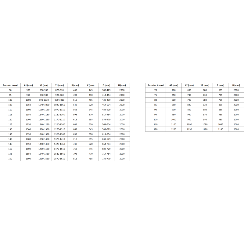 Mexen Rox-3S L kabina prysznicowa 3-ścienna rozsuwana prawa 130 x 90 cm, czarna kratka, czarna - 8C2L-130-090-70-77-3S-P
