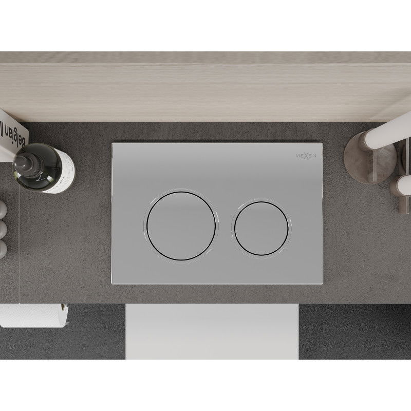 Mexen Fenix 07 XS spoelknop, glanzend chroom - 600701