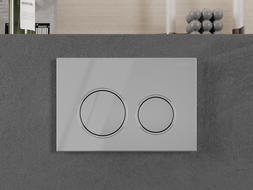 Mexen Fenix 07 XS sploščni gumb, svetleč krom - 600701