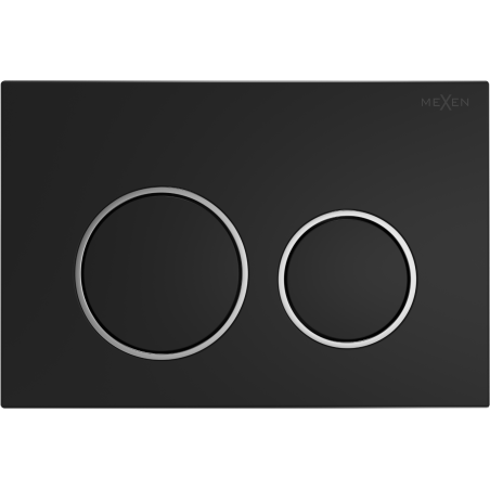 Mexen Fenix 07 XS pulsante di scarico, nero opaco - 600703