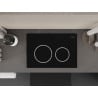 Mexen Fenix 07 XS Spültaste, schwarz matt - 600703