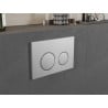 Mexen Fenix 07 XS flush button, matte chrome - 600702