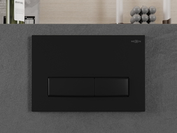 Mexen Fenix 09 κουμπί έκπλυσης, μαύρο ματ - 600903