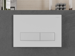 Mexen Fenix 09 izskalošanas poga, balts matēts - 600920