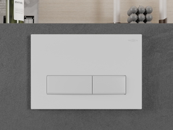 Mexen Fenix 09 κουμπί εκκένωσης, λευκό ματ - 600920