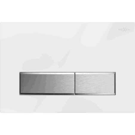 Mexen Fenix 09 flush button, white/chrome glossy - 600992