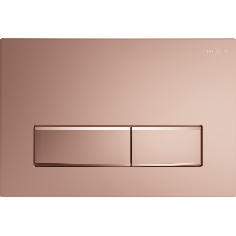 Mexen Fenix 09 flush button, rose gold - 600905