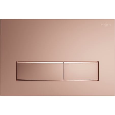 Mexen Fenix 09 flush button, rose gold - 600905