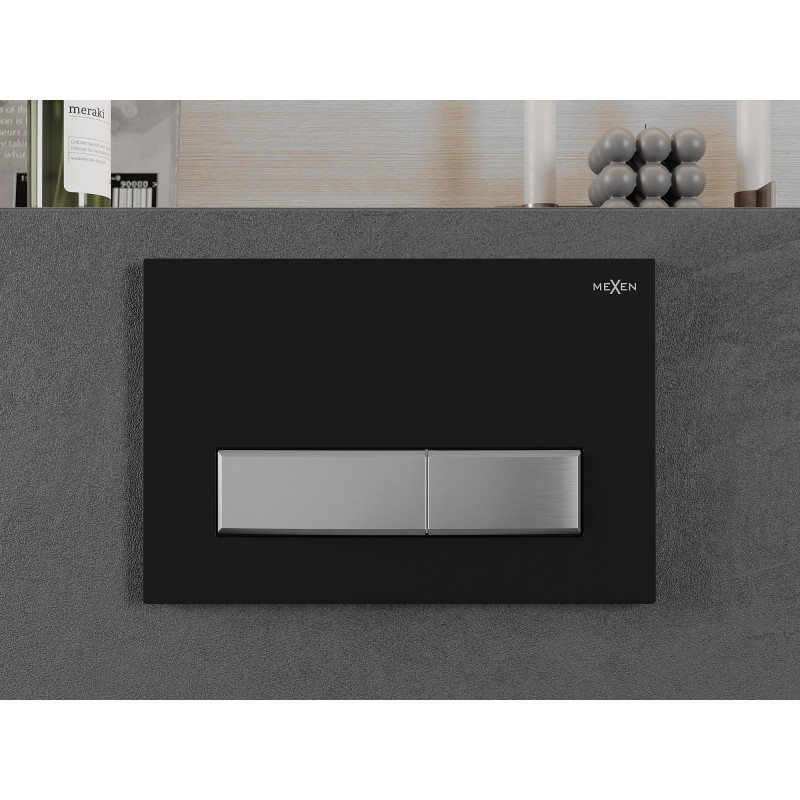 Mexen Fenix 09 loputusnupp, must/matt kroom - 600997
