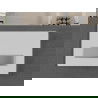 Mexen Fenix 09 spoelknop, wit/mat chroom - 600929