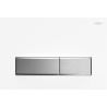 Mexen Fenix 09 spoelknop, wit/mat chroom - 600929
