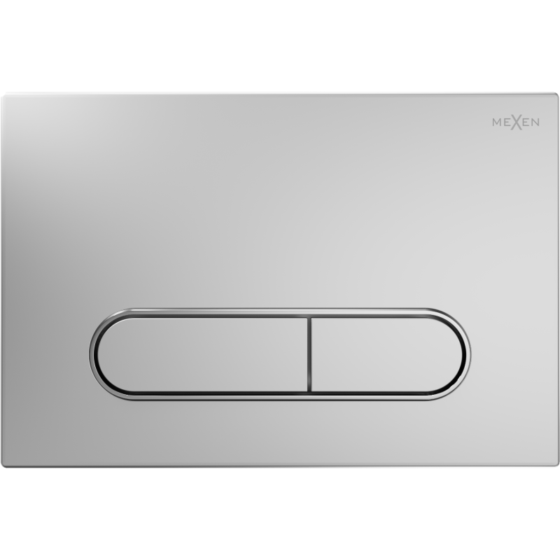 Mexen Fenix 11 bouton de chasse d'eau, chrome mat - 601102