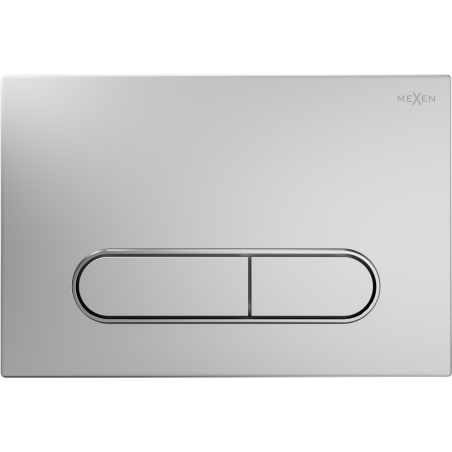 Mexen Fenix 11 spoelknop, mat chroom - 601102