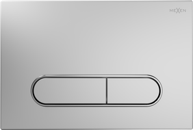 Mexen Fenix 11 bouton de chasse d'eau, chrome mat - 601102