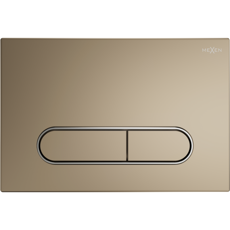 Mexen Fenix 11 pulsante di scarico, oro champagne - 601104