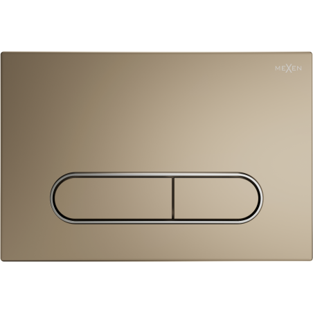 Mexen Fenix 11 pulsante di scarico, oro champagne - 601104