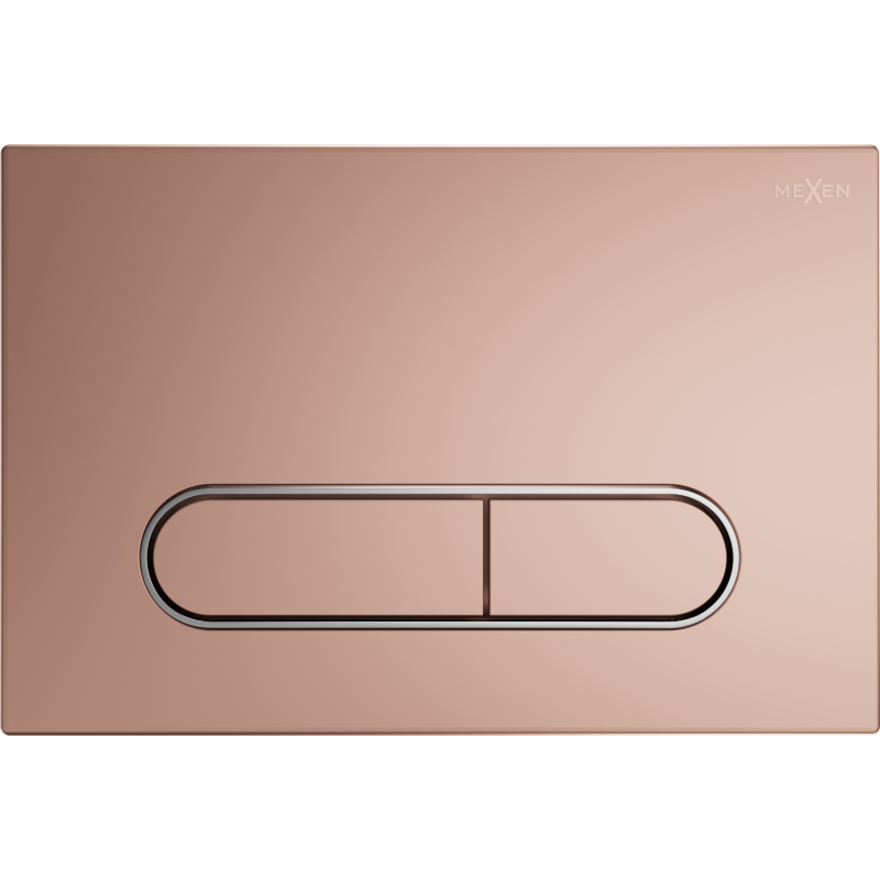 Mexen Fenix 11 flush button, rose gold - 601105