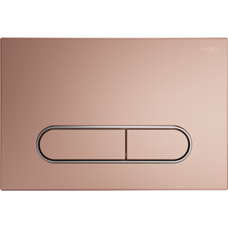 Mexen Fenix 11 flush button, rose gold - 601105