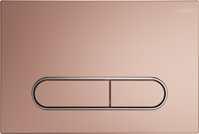 Mexen Fenix 11 spoelknop, roze goud - 601105